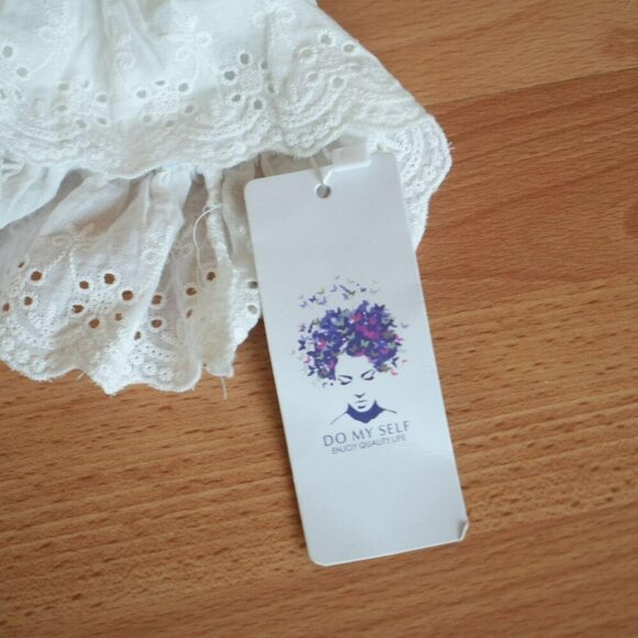 🤍 Milkmaid NWT White Lace Cami Top – Size XS - Picture 3 of 4